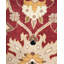 Tapis rouge noué à la main de conception unique 6 pi 3 po x 8 pi 3 po Satones