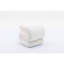 Velvet Fabric Ottoman Makeup Stool Footstool,White-1492856310