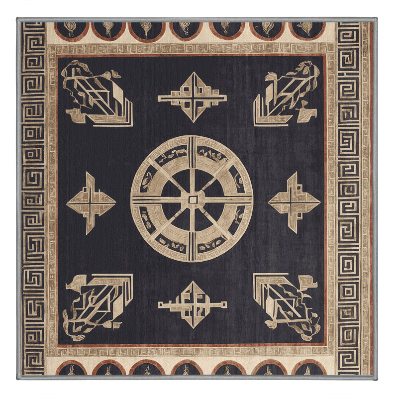 Corinthian Coil Rug, Square 7'
