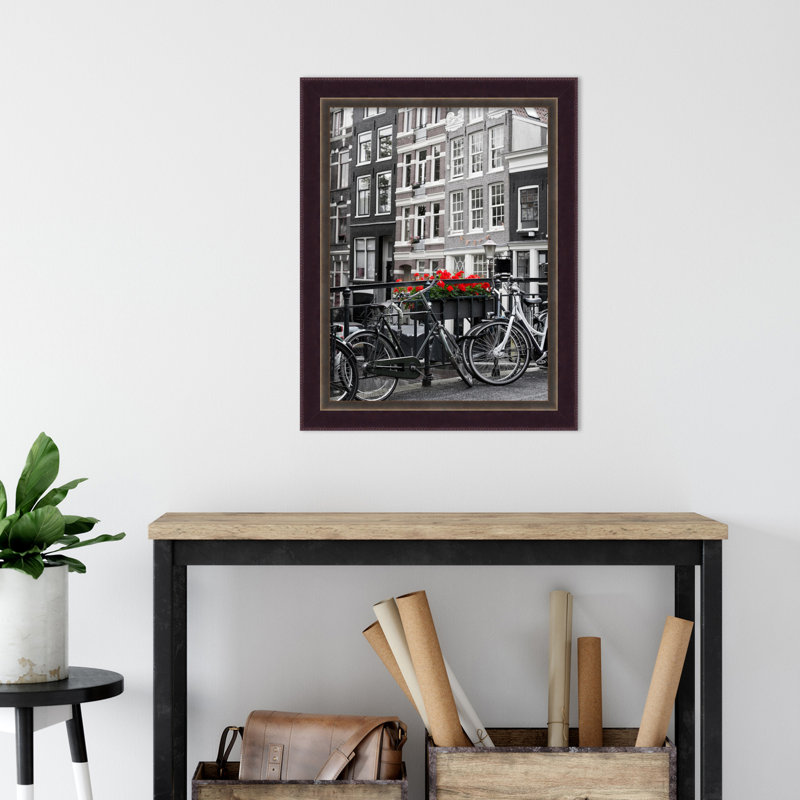 Cadre photo simple en bois Quinones, 18 po x 24 po