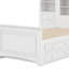 Lit plateforme avec armoire verticale et tiroirs tout-en-un-875720525