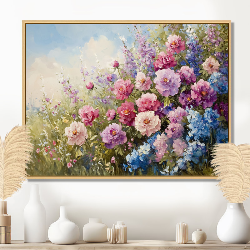 Jacobie - Floral Oversized Canvas Prints, H 12 po x l 20 po, Toile tendue, Ne s’applique pas