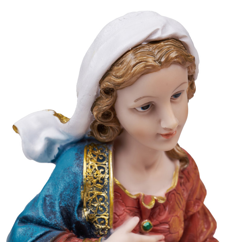 Ensemble de 4 figurines de crèche de Noël