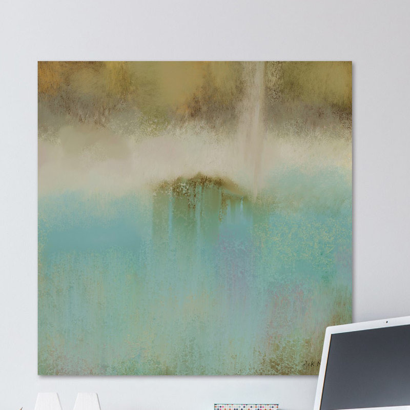 « ambiances » par rick novak, reproduction d’art sur toile tendue, H 18 po x l 18 po x P 1,5 po
