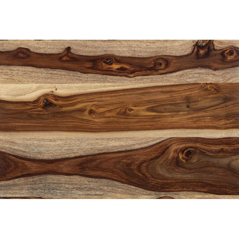 Table de bout en bois massif avec rangement Traci