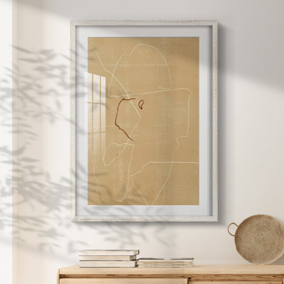 Sediments I -Framed Print