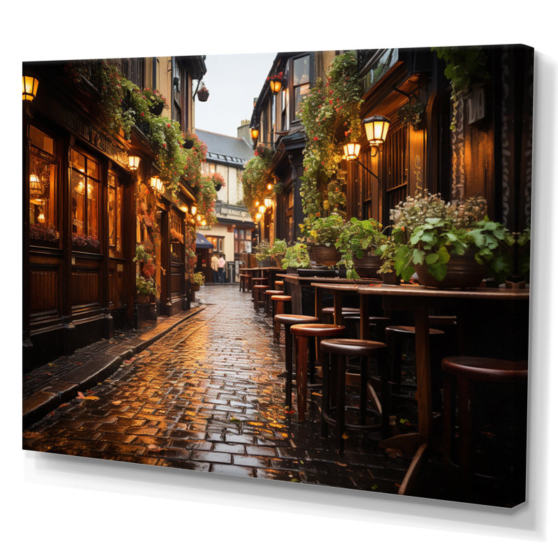 Irlande, Traditions irlandaises II - Irlande, impressions sur toile, H 30 po x l 40 po x P 1,5 po, Toile tendue