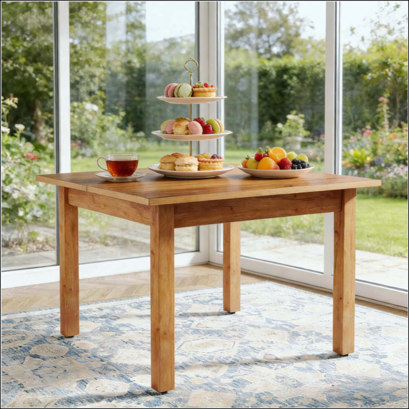 Table basse, table de cuisine de style nordique, table de salle à manger carrée