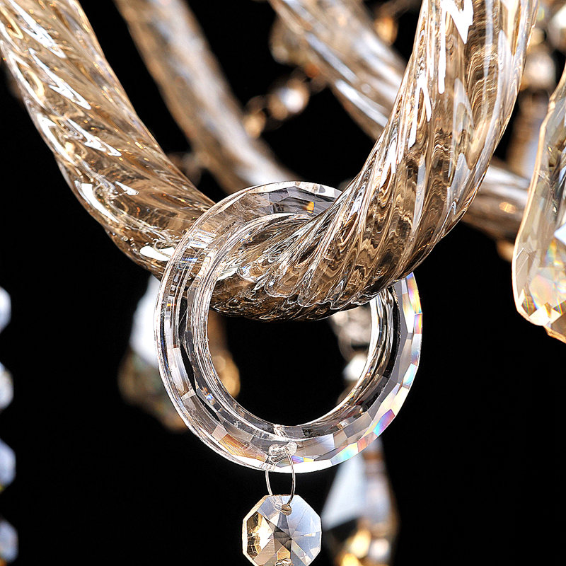 Alessio Crystal Chandelier, 90cm H x 86cm W x 86cm D