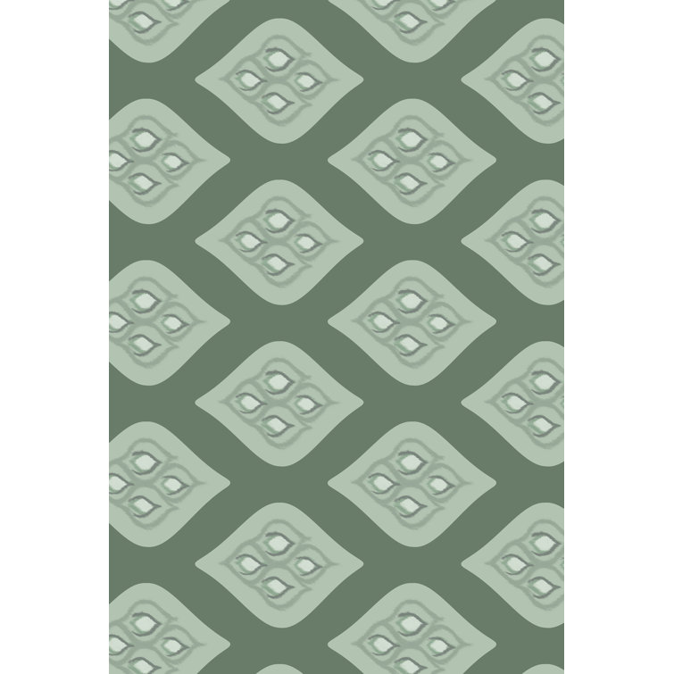 Chenille Floral Indoor Rug
