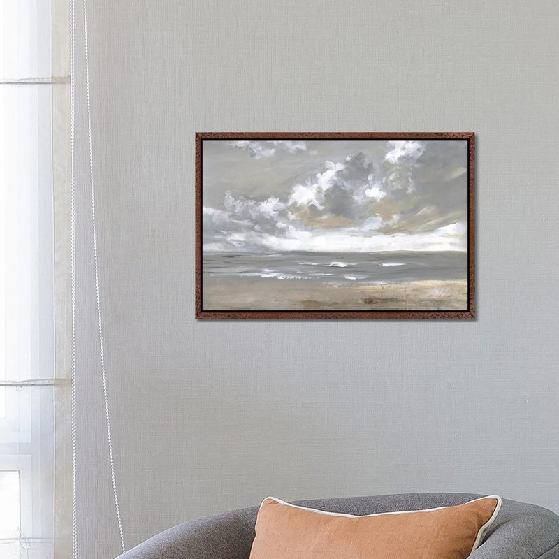 Windswept - Print on Canvas, Classic Brown Wood Framed, 66.04 cm H x 45.72 cm W
