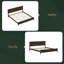 Lit plateforme moderne en bois massif avec support de lattes en bois robuste, aucun sommier nécessaire-2001528641-2001528643