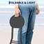 Tabouret pliant sans dossier de 18 pouces avec poignée, tabouret de bar pliable portatif avec pieds antidérapants, capacité de 600 lb pour la cuisine, le bar, la maison, l'intérieur et l'extérieur-561259475