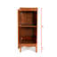 Armoire à linge rétro pour salle de bain, stable et résistante, 14,5 po x 12,6 po x 35,7 po, garde-boue exquis de style antique - construction, odeur - intérieur, charnières à 180 °