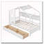 Lit simple en bois avec 2 tiroirs-1336164398