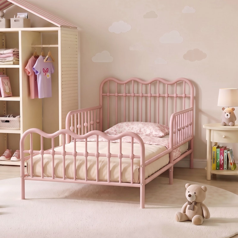 Lit pour tout-petits Luna Wave, Rose