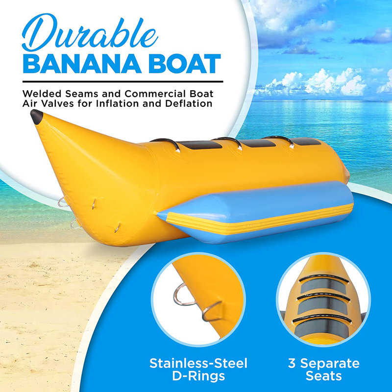 Recreational Inflatable Banana Boat