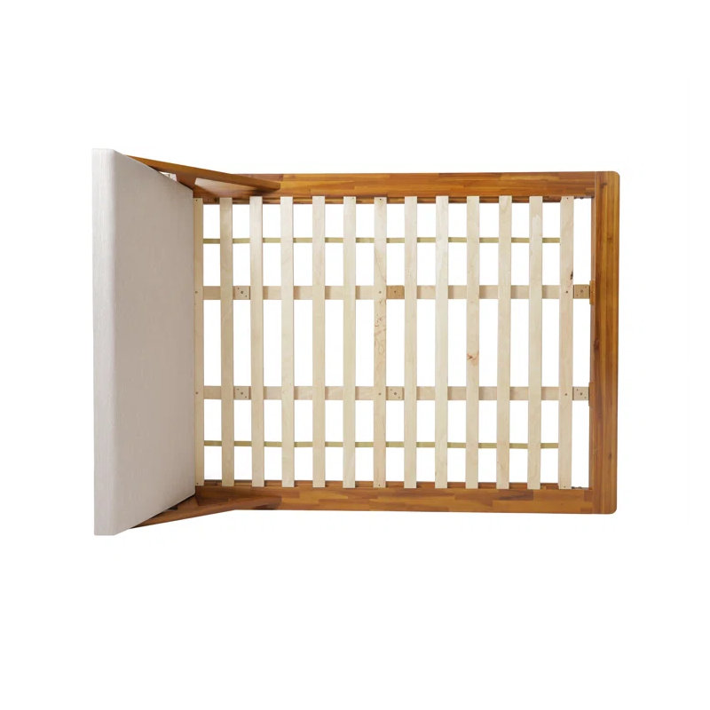 Lit plateforme tapissier Breonca