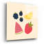 Art mural épique «Summer Fruits 1» par Cheryl Warrick, 12 po x 12 po