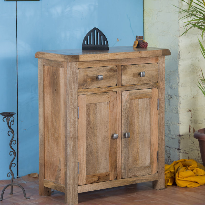 Applewood 75cm Solid Wood Sideboard