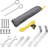 Yescom 6.7X8.2Ft Car Side Awning Pu2000mm UV50+-110503360-110503361