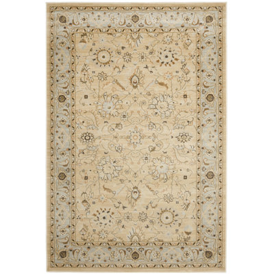 Tapis ivoire / gris Lavelle