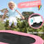 Trampoline ovale pliable de 4,7 pi avec guidon-101319603
