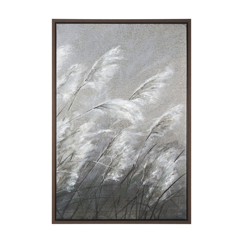 Toile texturée Pampas, Pampas Grass Breeze II