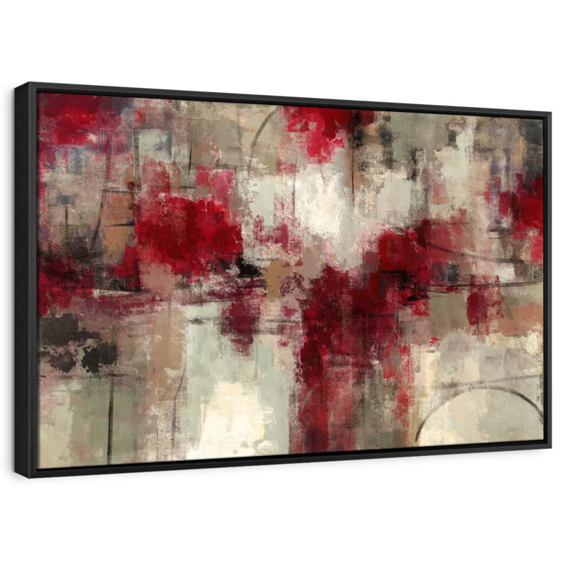 Abstract " Stone Gardens ", 25" H x 17" W