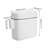 Plastic Open Waste Basket - 3.98 Gallons
