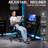 Ergonomic Gaming Chair Racing Style Office Chair, High-Back Computer Desk Chair with Adjustable Lumbar Support & Headrest, 360 Swivel Reclining PU Leather PC Gamer Chair for Adults,-64096087