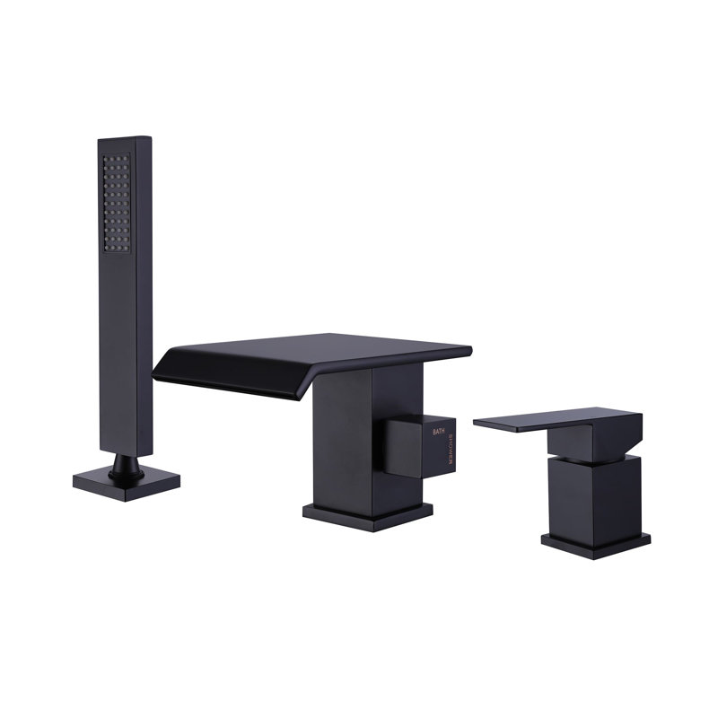 Robinet de douche pour cascade de douche, fixation sur plateau mat