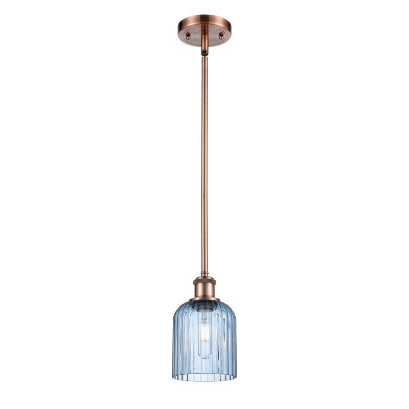 Luminaire suspendu 5 lumières Ballston Addeline, Cuivre antique, Grainé
