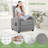 Recliner Chair Massage Sofa, Theater Seat, Lumbar Support, Adjustable Backrest