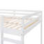 Lit mezzanine avec glissade, conception multifonctionnelle