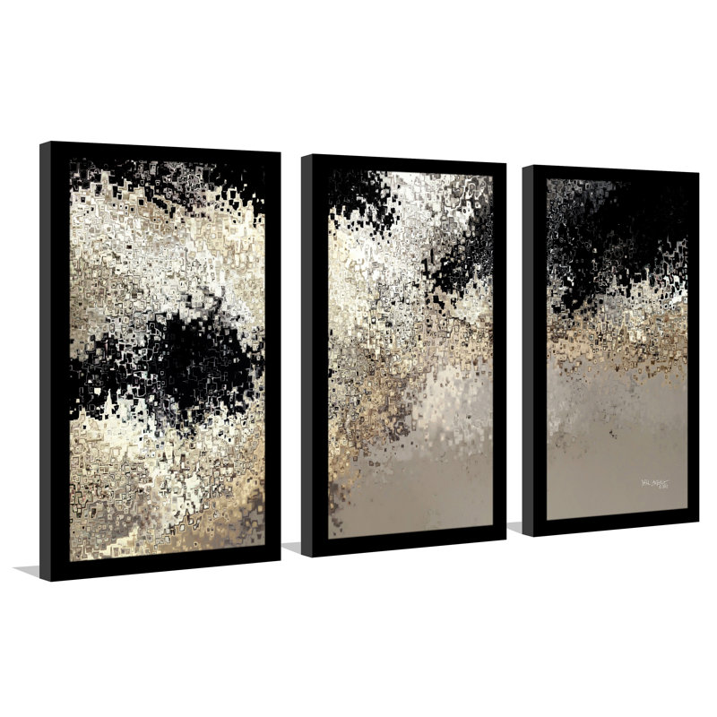 «John 5 24 Ik», ensemble de 3 reproductions d'art encadrées, H 25,5 po x l 40,5 po x P 1 po