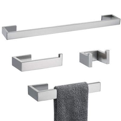 4 Pieces Bathroom Hardware Accessories Set