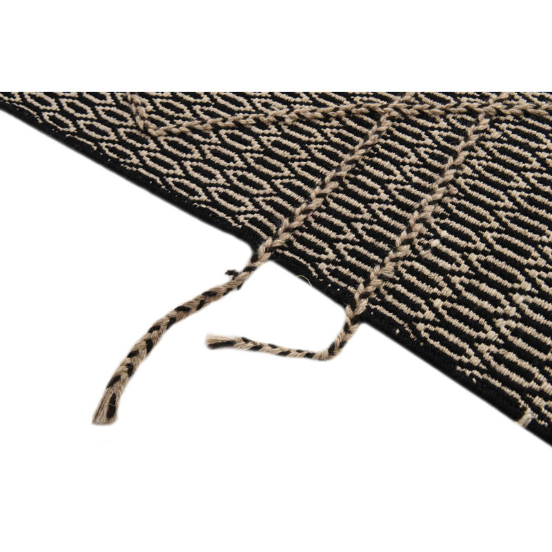 Tapis noir Jennings