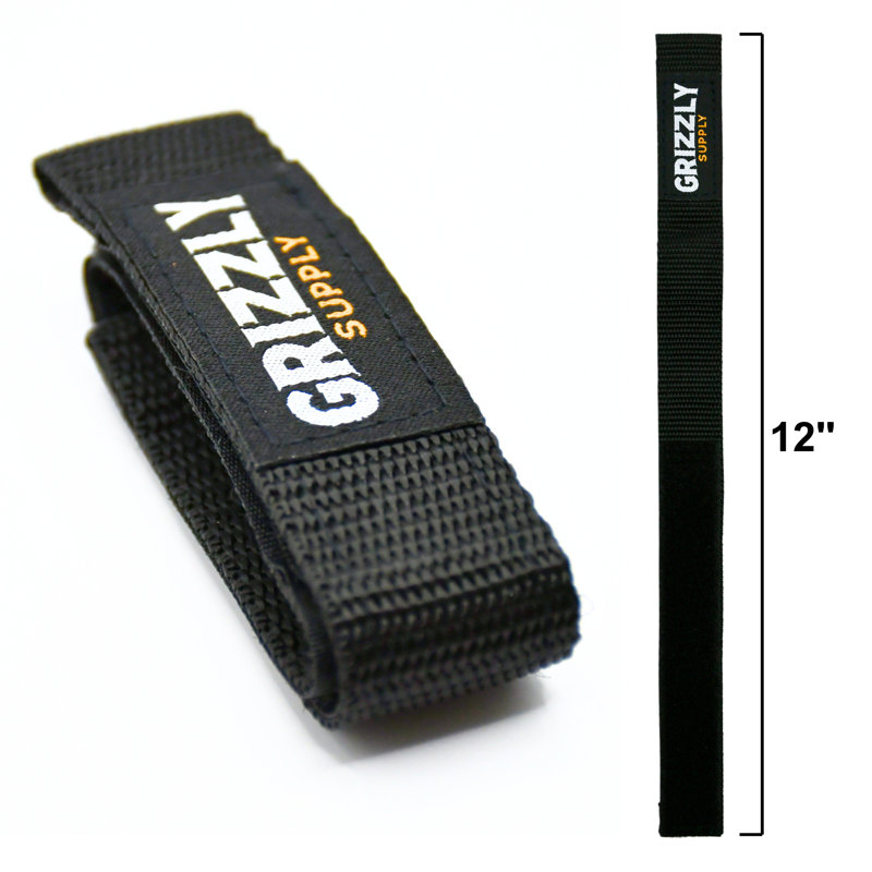 12" Hook and Loop Bundle Strap 3/pk