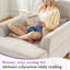 Fauteuil d'appoint rembourré surdimensionné de 41 po de largeur avec dossier réglable pour une utilisation multi-scène-132504733