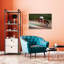 Dynamic Horse Jump Elegant Contemporary Horse Wall Art Print by Alaa Mohamed Elhoseiny - Wrapped Canvas Print-33942412