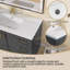 Meuble-lavabo autoportant de 48 po Bertien