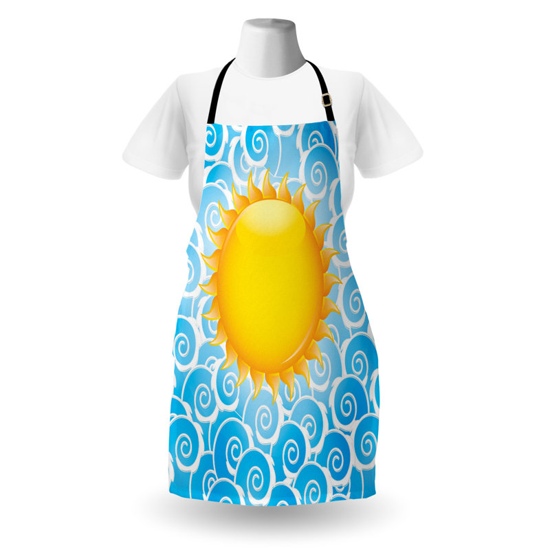 No Pattern Bib Apron