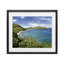 «Caribbean Overpoint Landscape», reproduction d'art sous verre encadrée par Seven Trees Design-1254679898-1254679896