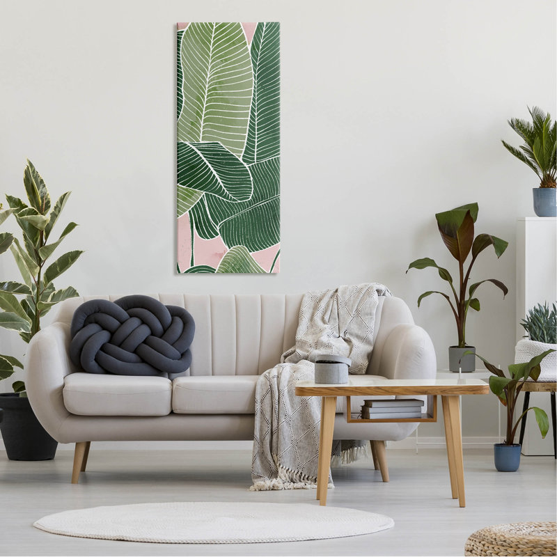 «Giclee Art» par Ziwei Li, H 48 po x l 20 po x P 1,5 po, Toile tendue
