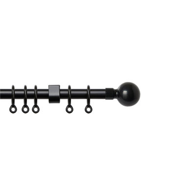 Olya Adjustable Single Curtain Pole