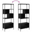 188.5cm H x 76cm W Metal Bookcase-1526256038