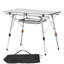 Couche de maille pliante en aluminium pour table de camping