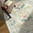 Bloom Floral Green/Beige Non-Slip Machine-Washable Area Rug-888380227-885741247