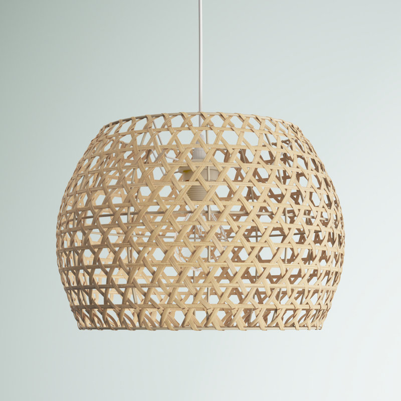 Seth 1 - Light Cage Pendant, Cream, Cream